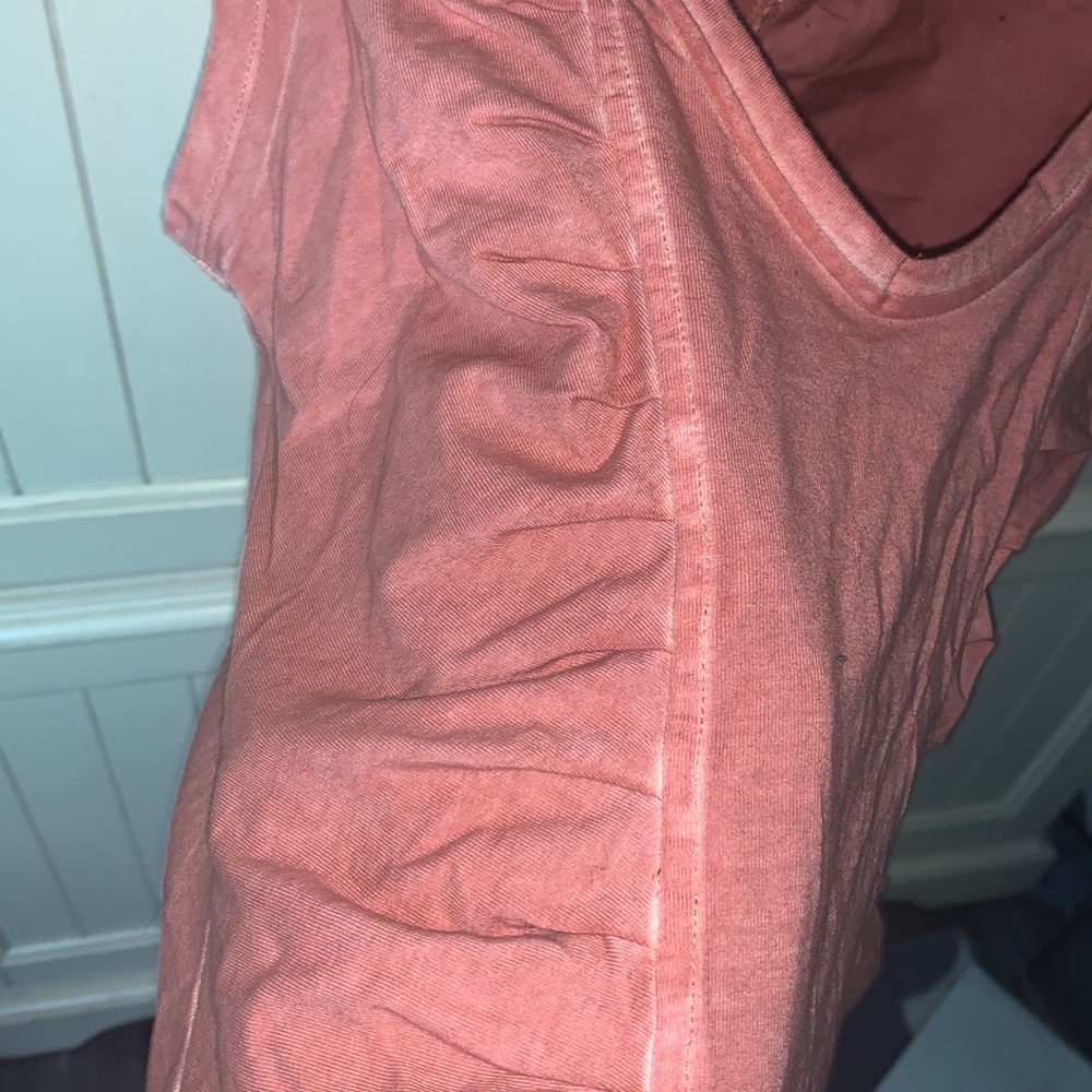 Free People Ruched T-Shirt - Picture 4 of 6